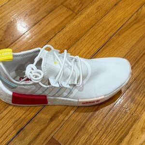 adidas White and Red Sneakers